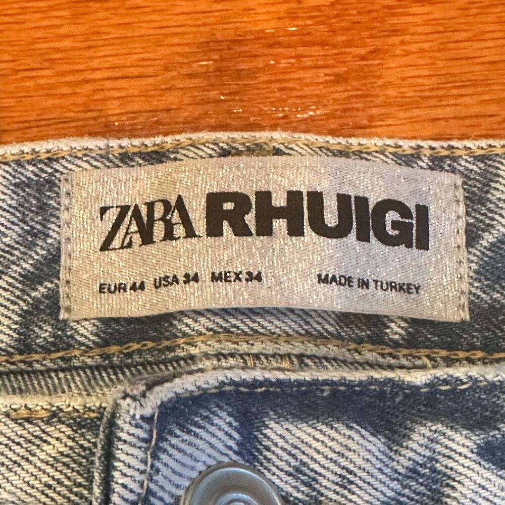 Zara x Rhuigi Jeans sz 34 - Picture 5 of 10